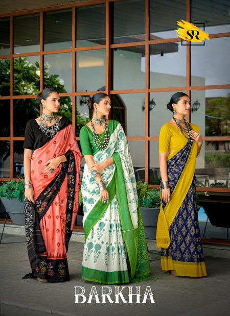 Barkha Plus By Sr Mul Mul Cotton Printed Daily Wear Saree Wholesalers In India